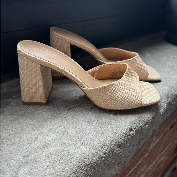 H&M Raffia Heels - Picture 1 of 4